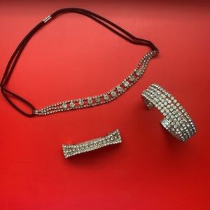Rhinestone 3 Piece Accessory Jewelry Set Barrett